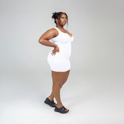 NOTCH TANK DRESS
