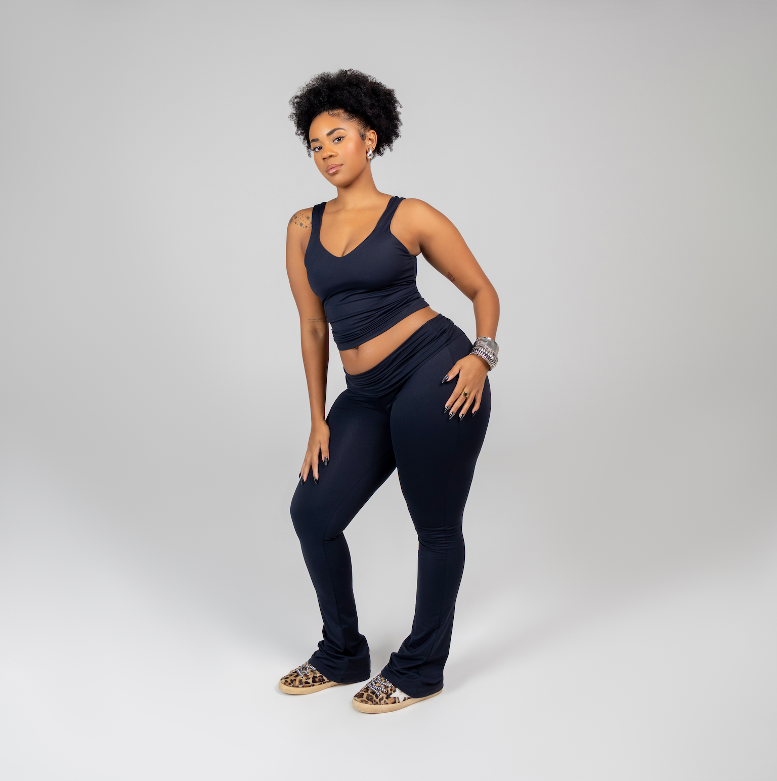 SMOOTH FOLDOVER LEGGING