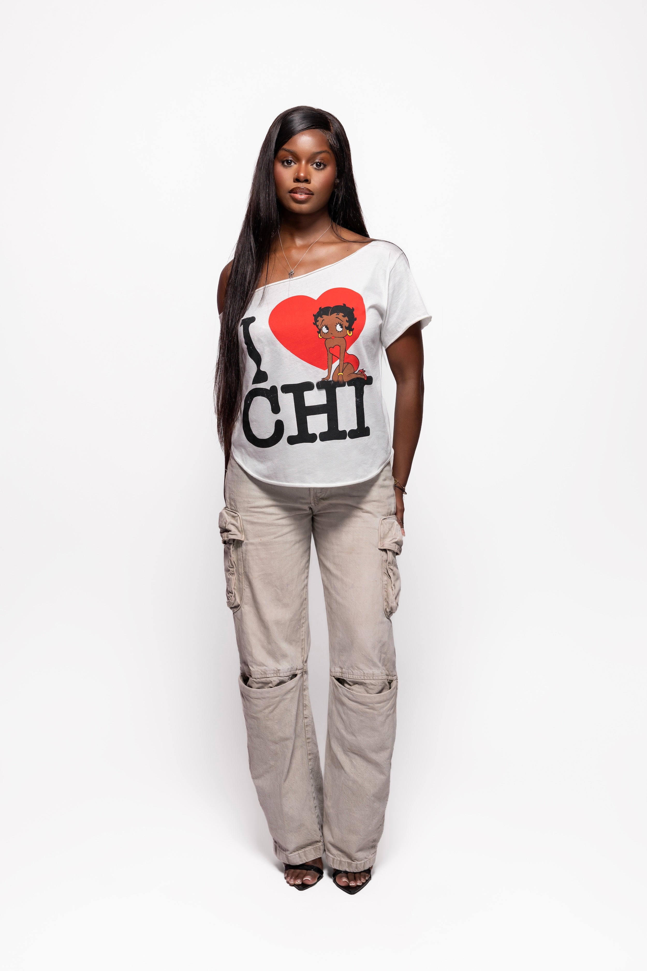 I <3 CHI OFF SHOULDER TEE-thumbmail-4