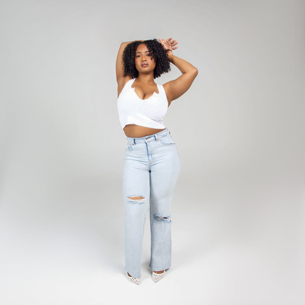 NOTCH CROP TANK