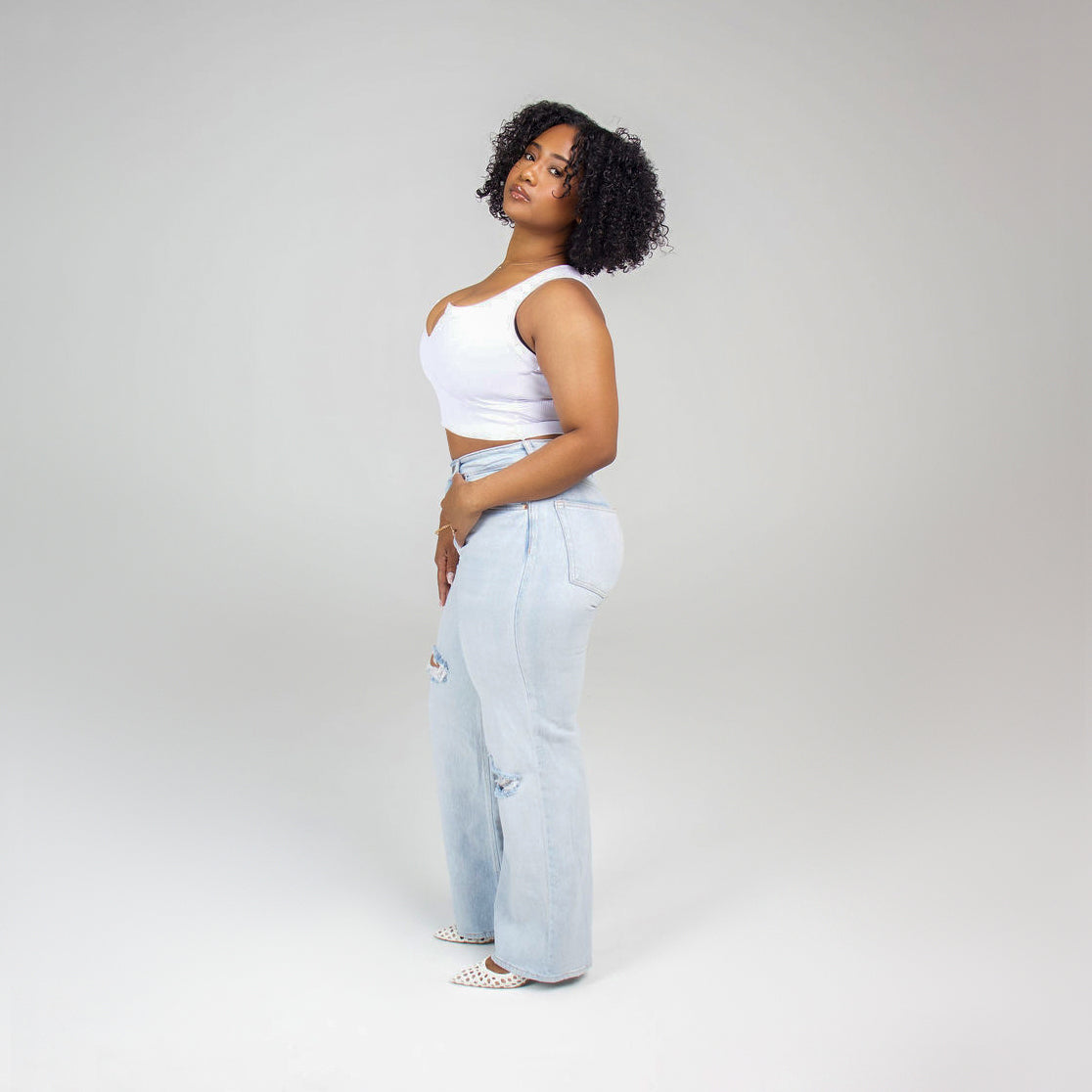 NOTCH CROP TANK
