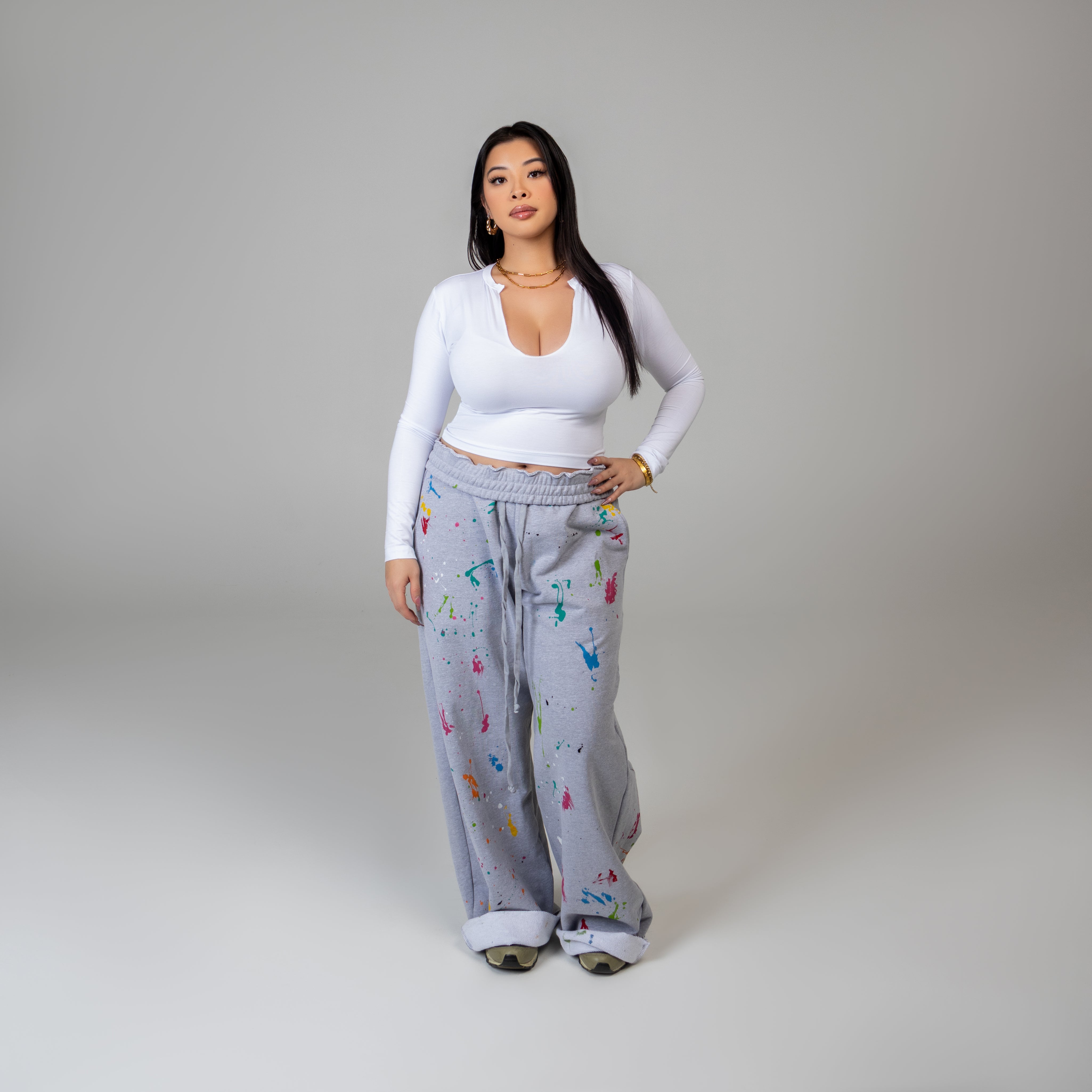 LONG SLEEVE NOTCH TEE