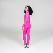 LIFESTYLE LEGGING STRAIGHT HOT PINK