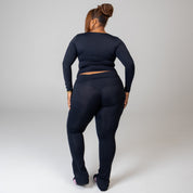 SMOOTH FOLDOVER LEGGING