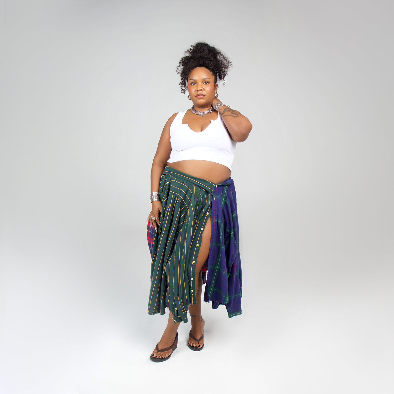 NOTCH CROP TANK