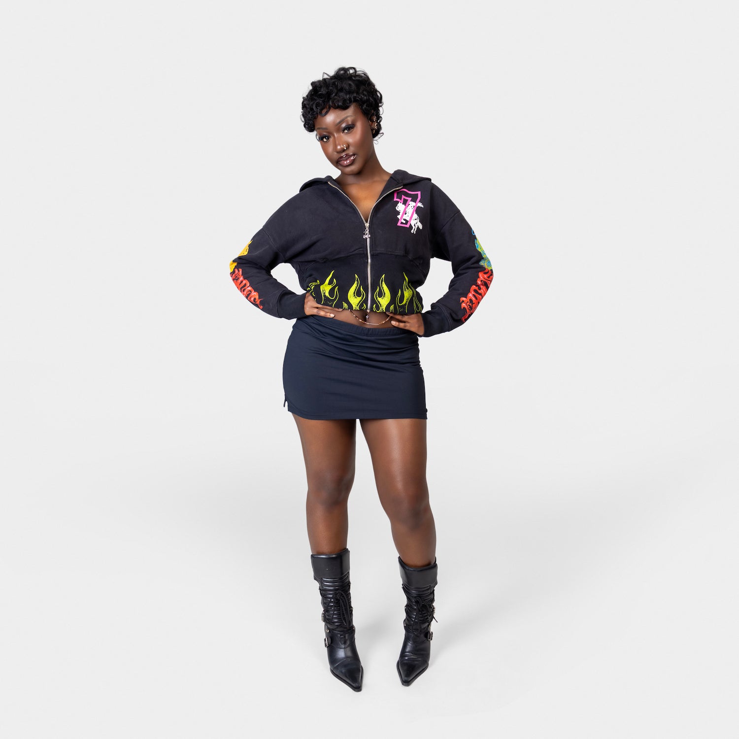 5 YEAR CORSET HOODIE – STRIPT