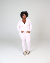 BABY PINK STACKED LEGGING SET