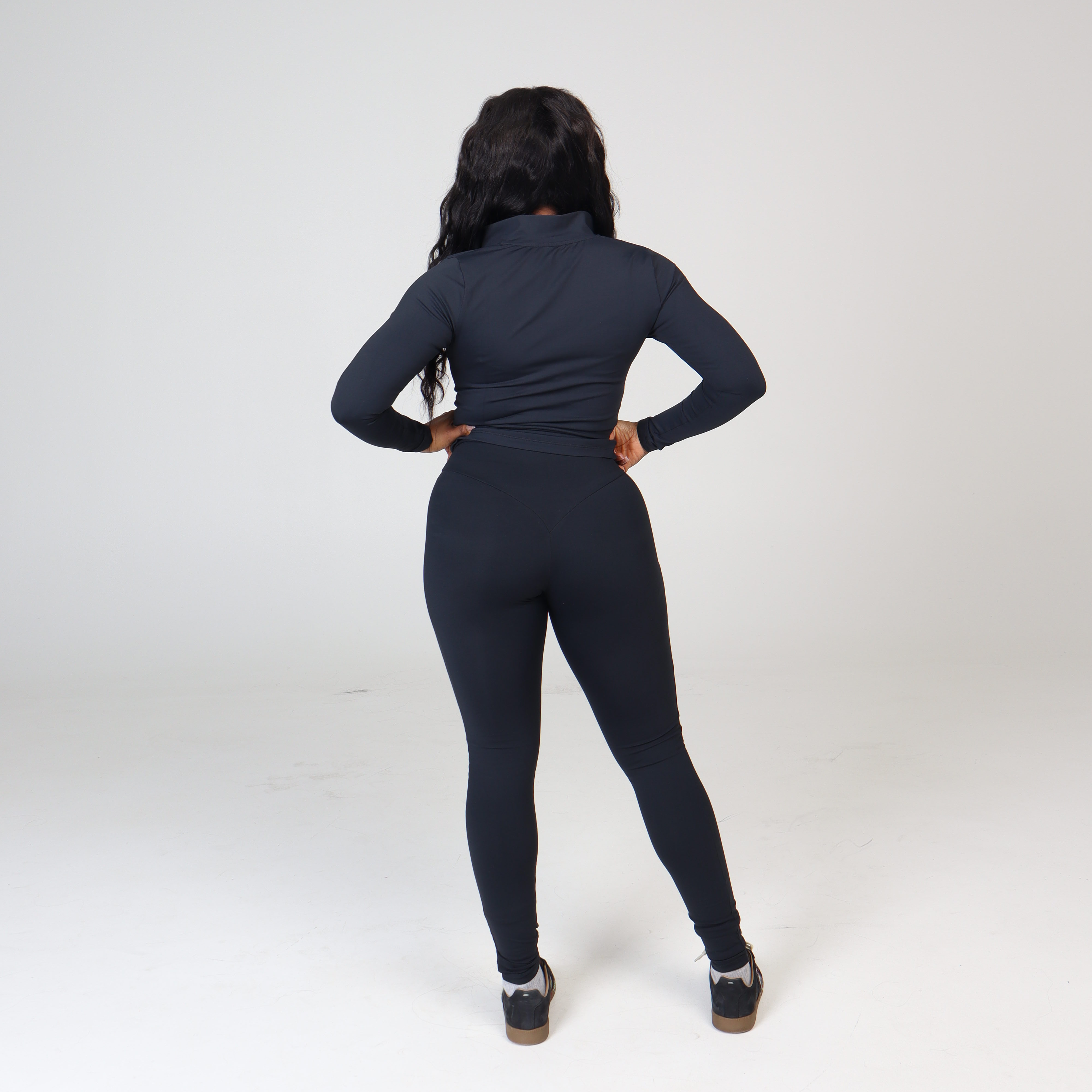 SIGNATURE SKINNY LEGGING SET BLACK