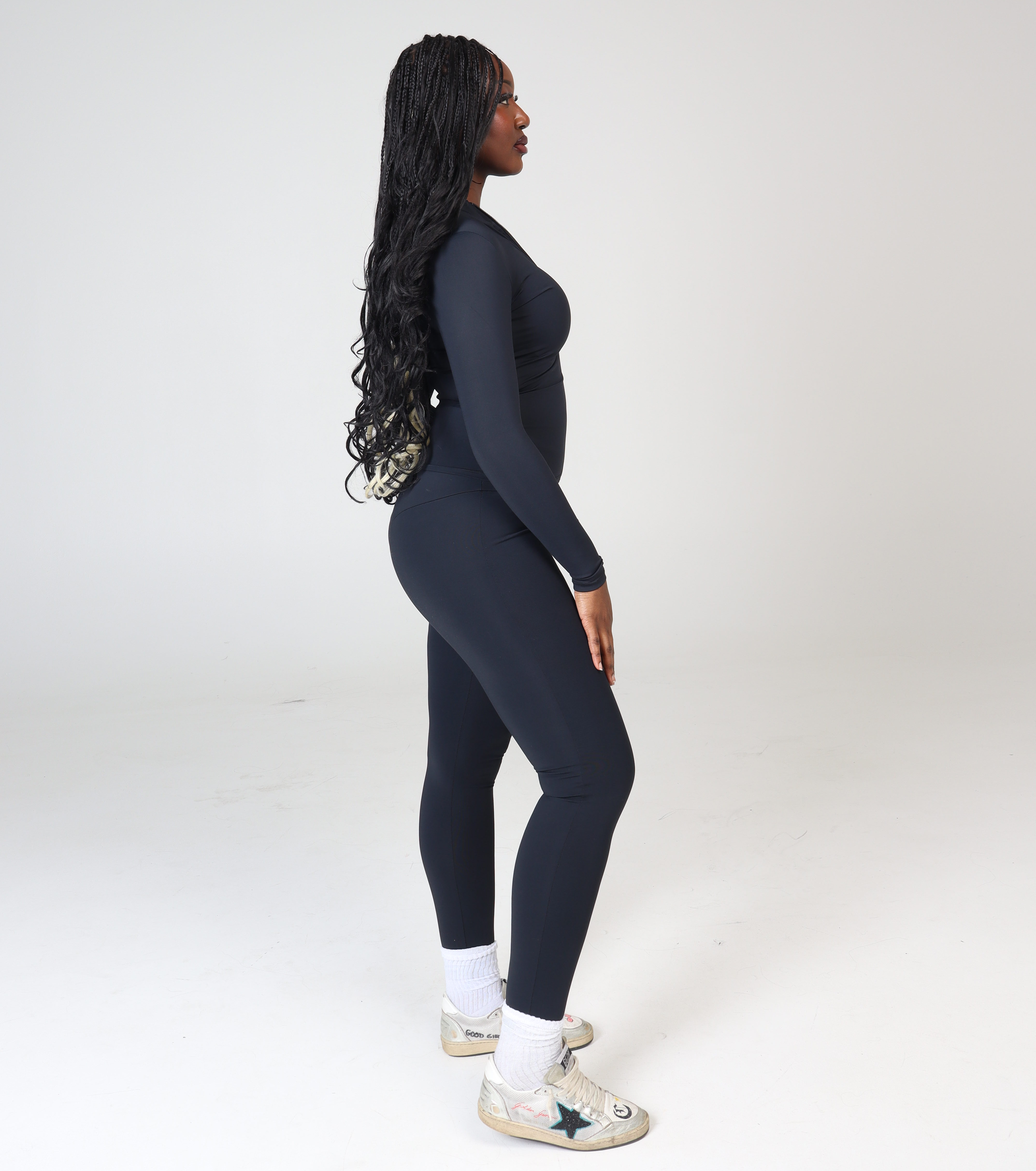 SIGNATURE SKINNY LEGGING SET BLACK