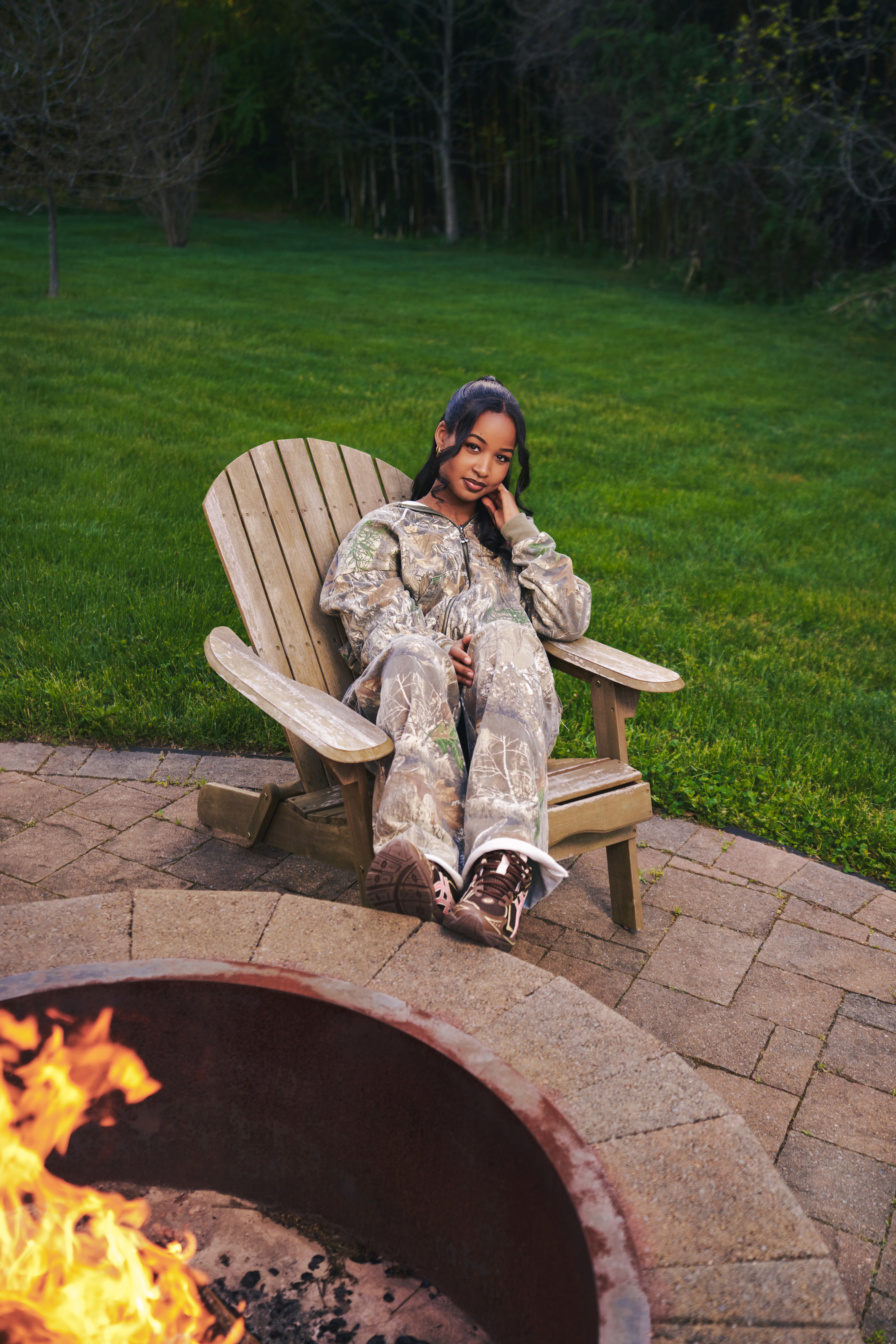 CAMO FULL ZIP HOODIE-thumbmail-3