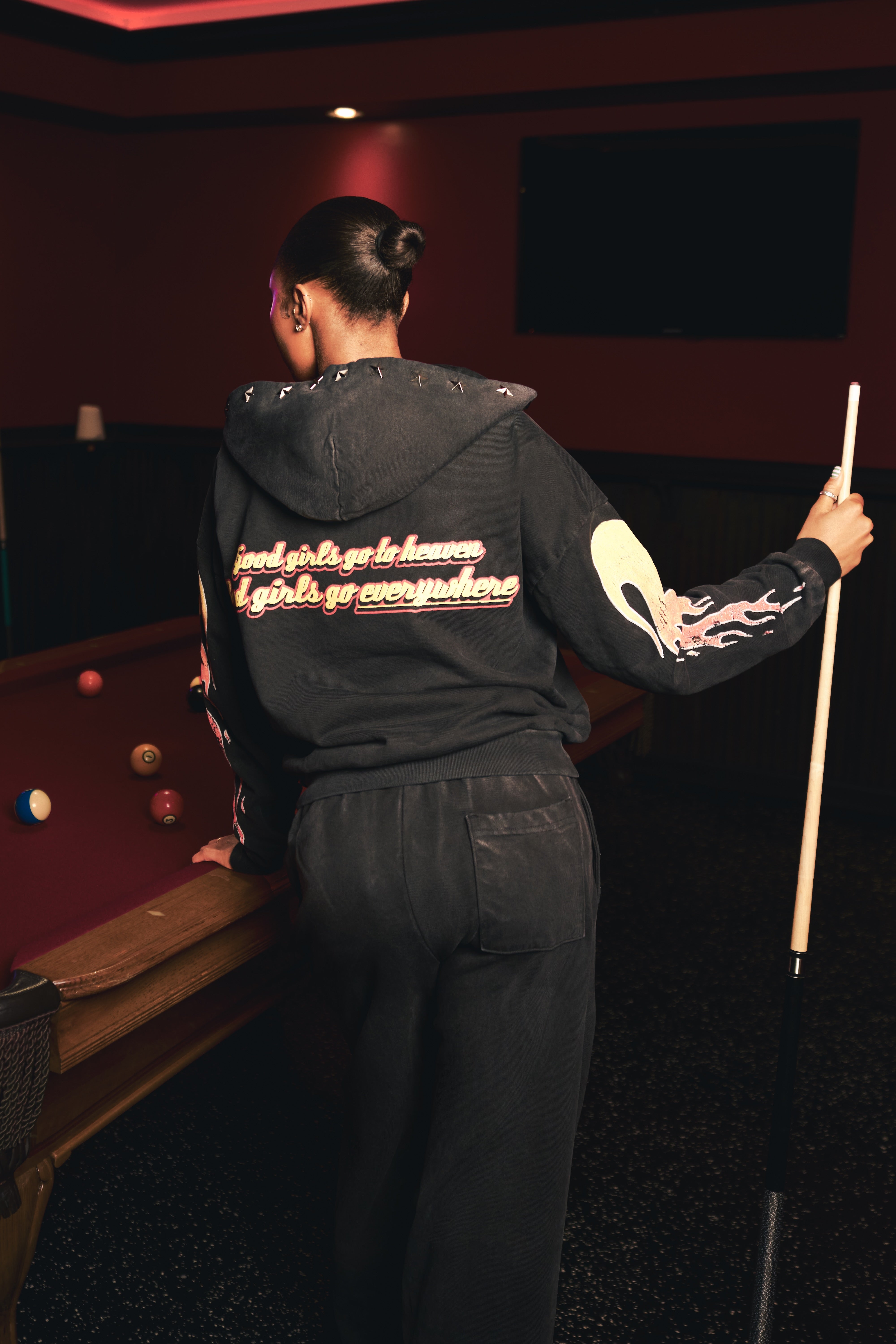 MOTO CLUB FULL ZIP HOODIE – STRIPT