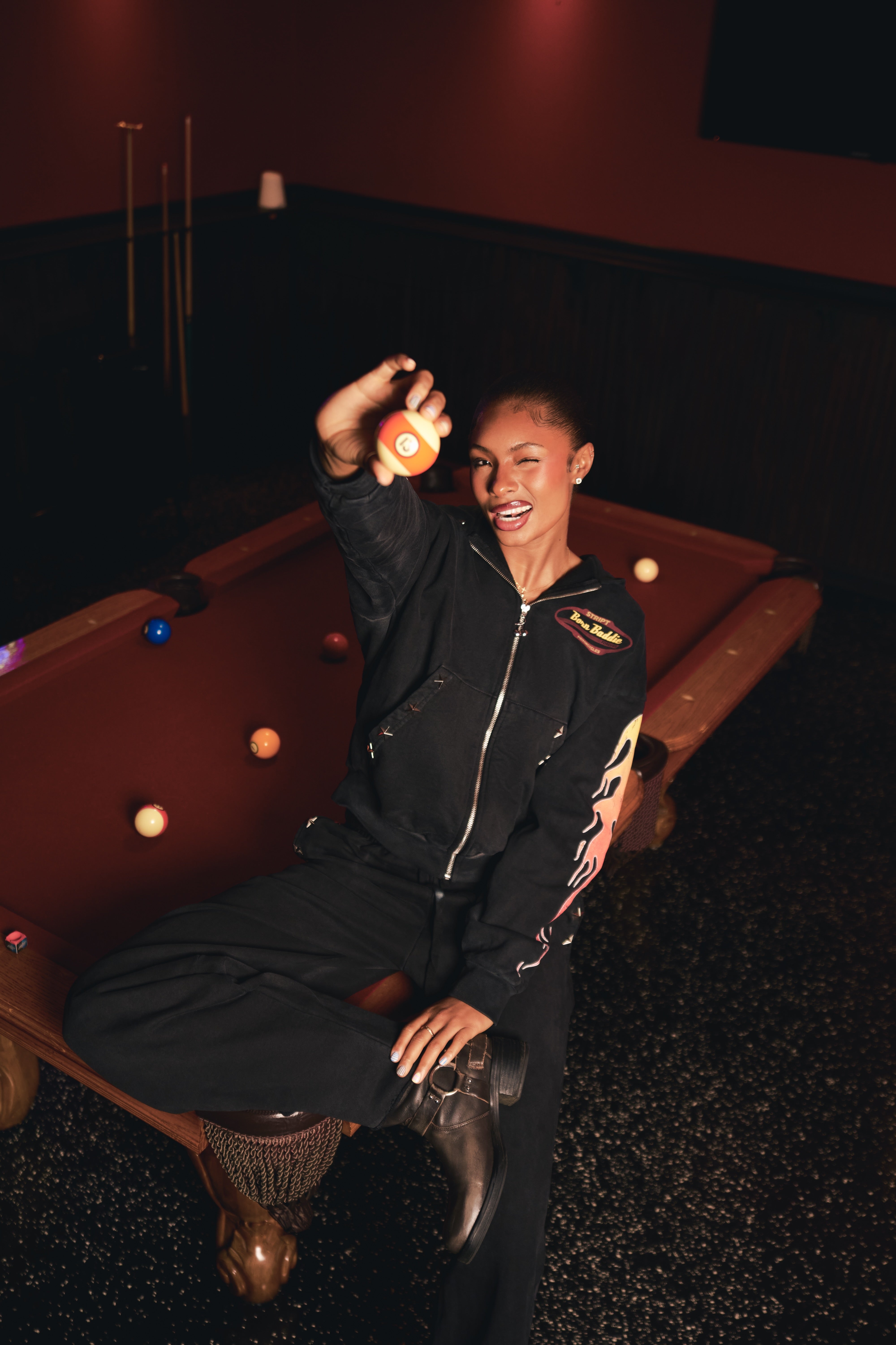 MOTO CLUB FULL ZIP HOODIE