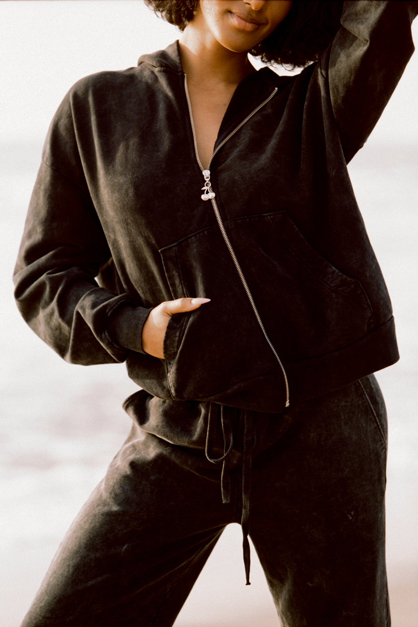 COZY FULL ZIP – STRIPT