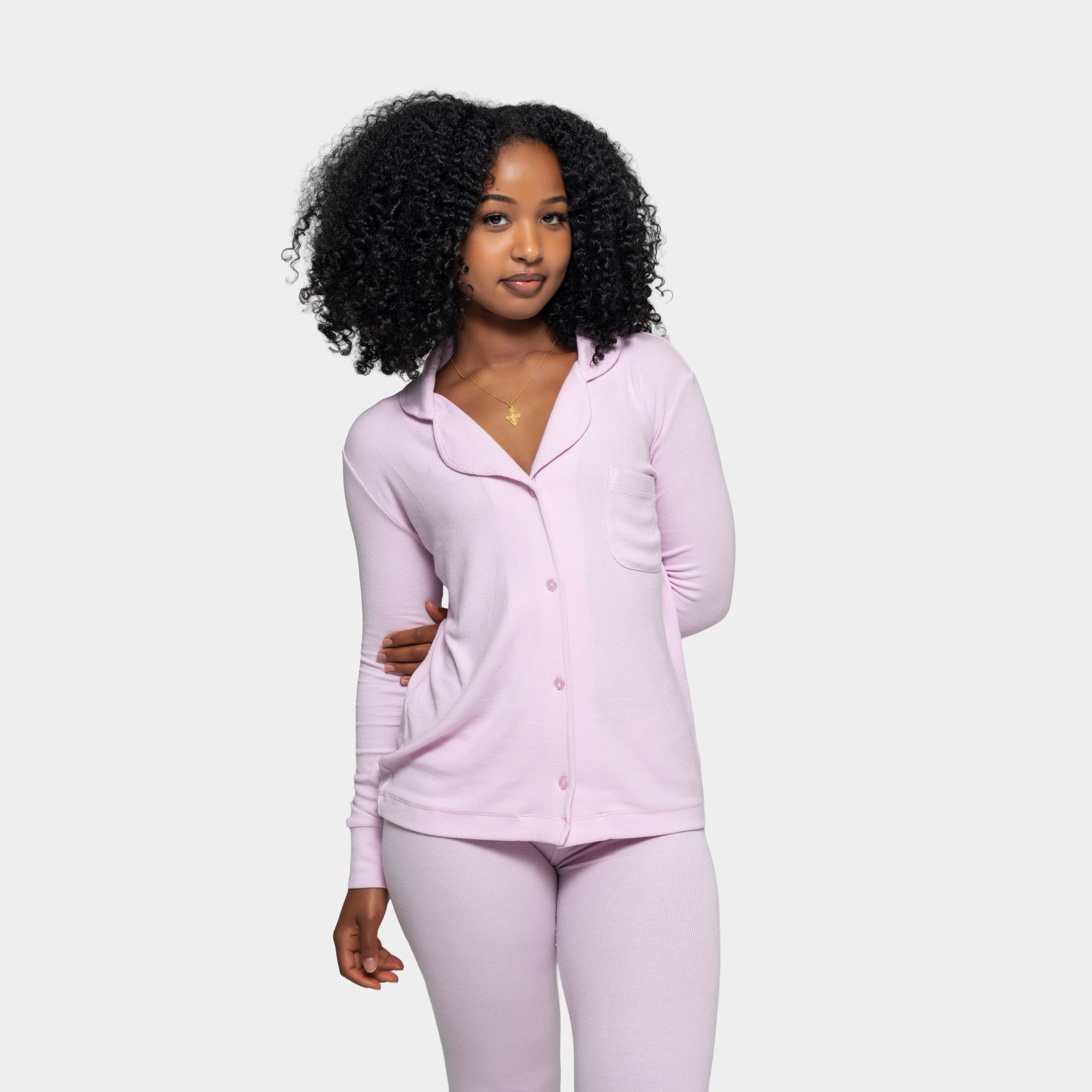 LONG SLEEVE BUTTON UP TOP-thumbmail-5