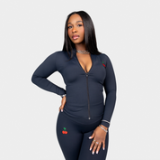 CHERRY STACKED LEGGING SET