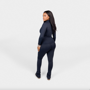 CHERRY STACKED LEGGING SET