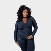 CHERRY STACKED LEGGING SET