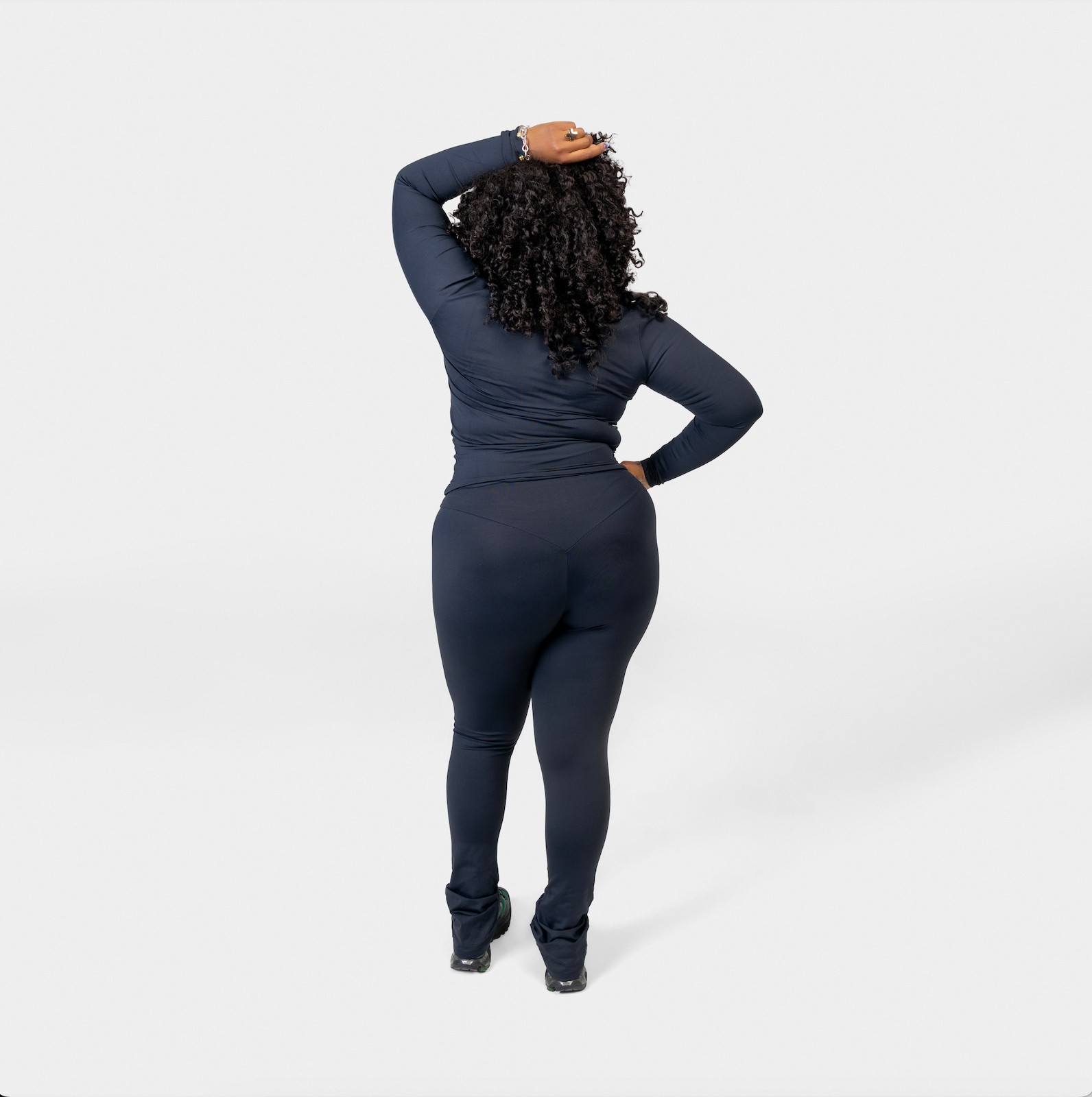 CHERRY STACKED LEGGING SET