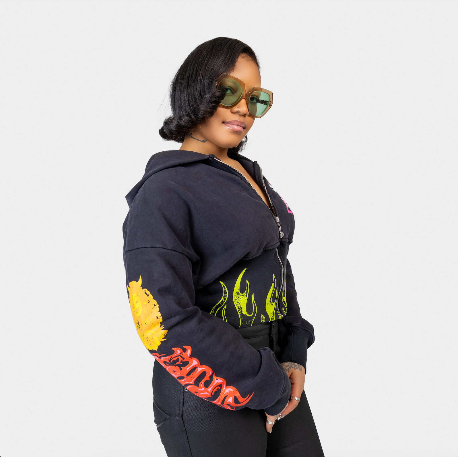 5 YEAR CORSET HOODIE