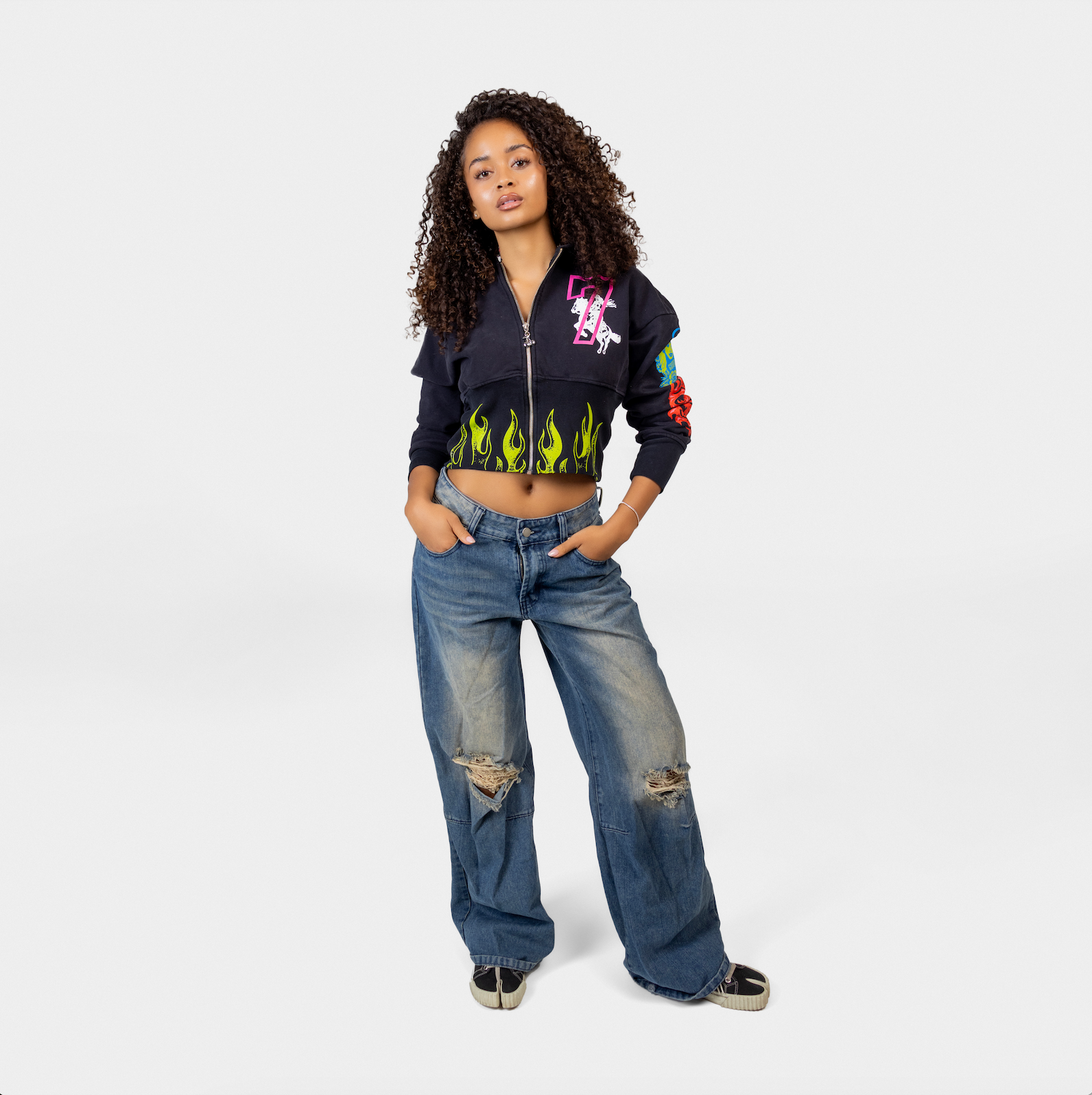 5 YEAR CORSET HOODIE