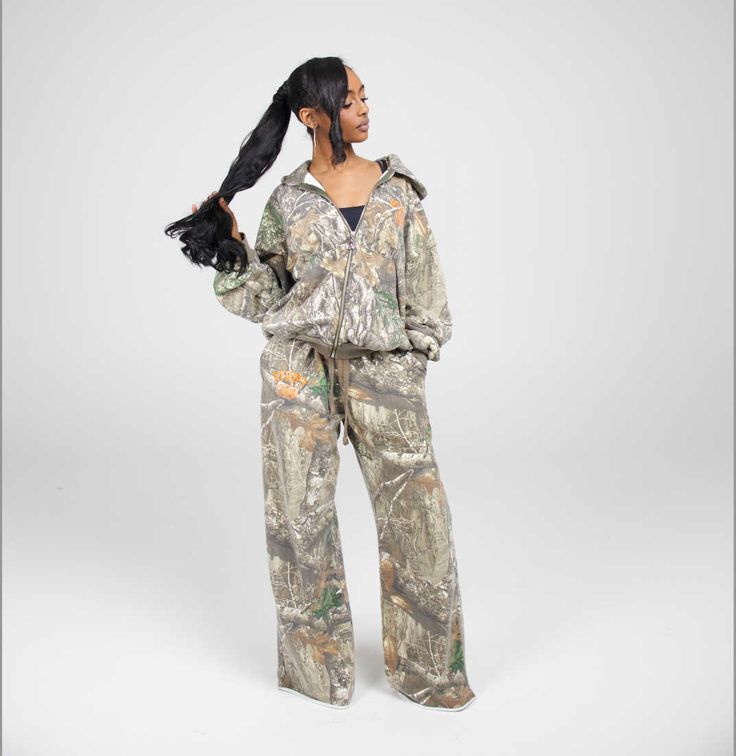 CAMO BEWARE OF DOG FULL ZIP