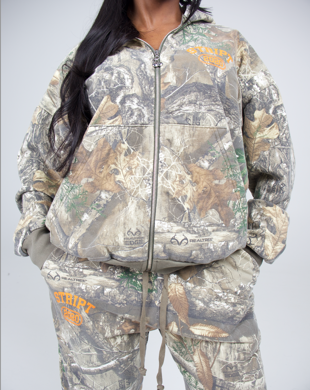 CAMO BEWARE OF DOG FULL ZIP