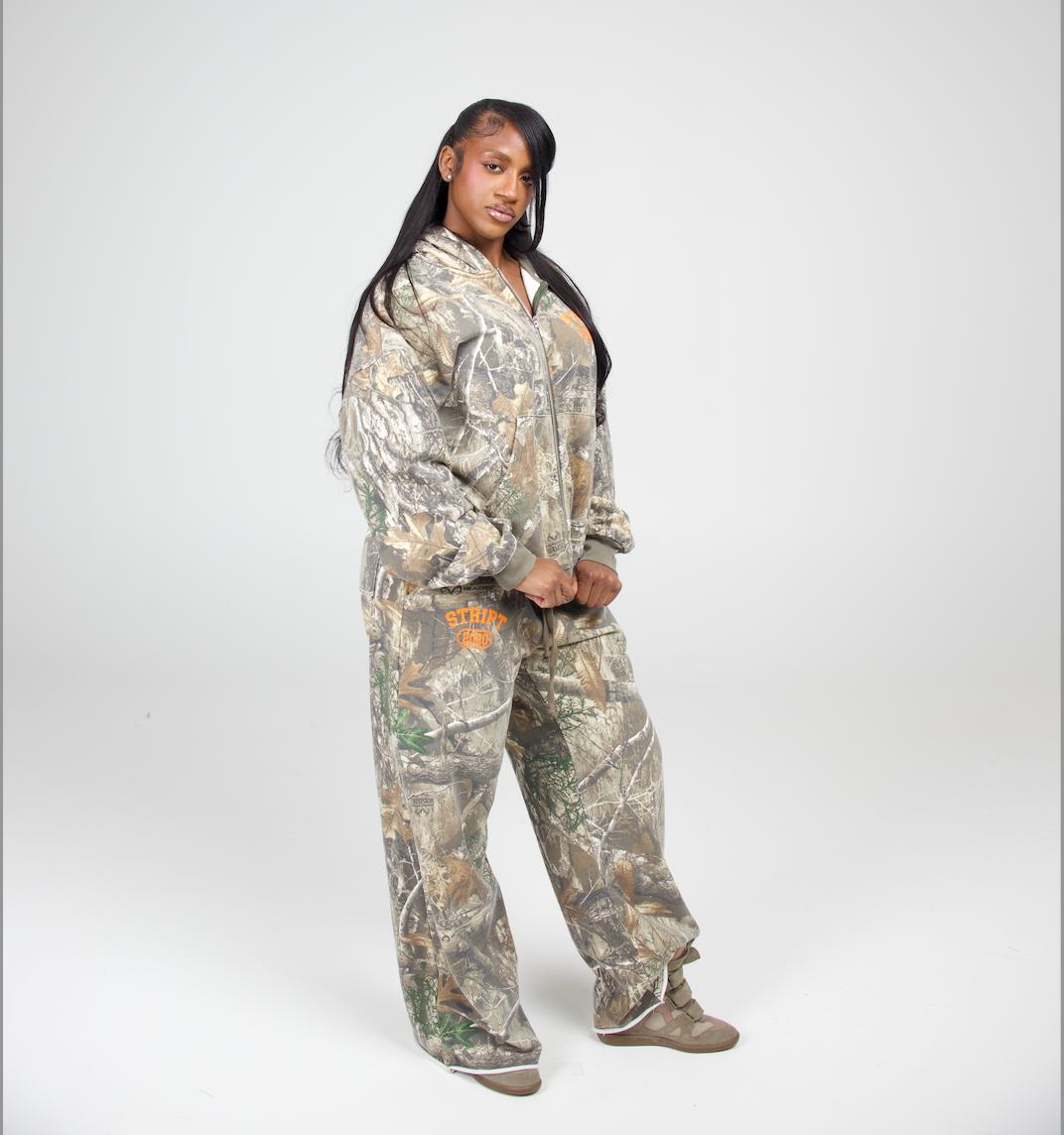 CAMO BEWARE OF DOG FULL ZIP