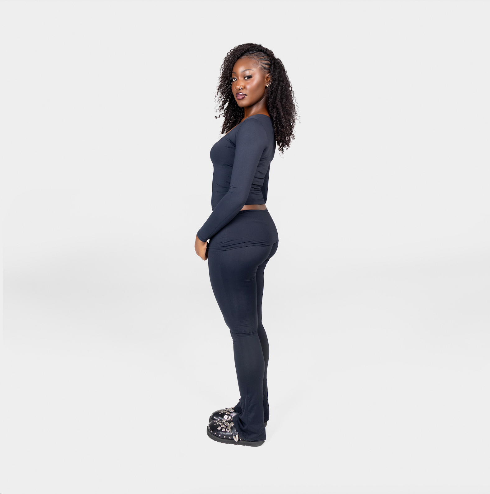 TALL SMOOTH FOLDOVER LEGGING-thumbmail-4