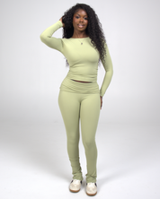 SMOOTH FOLDOVER LEGGING