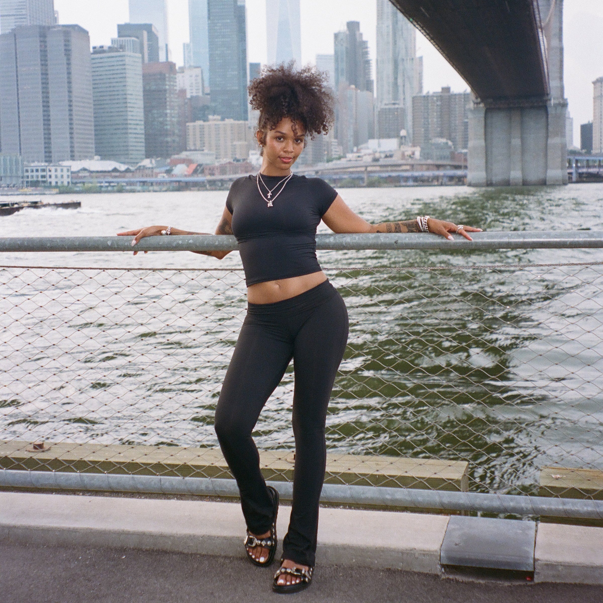 SMOOTH STACKED LEGGING