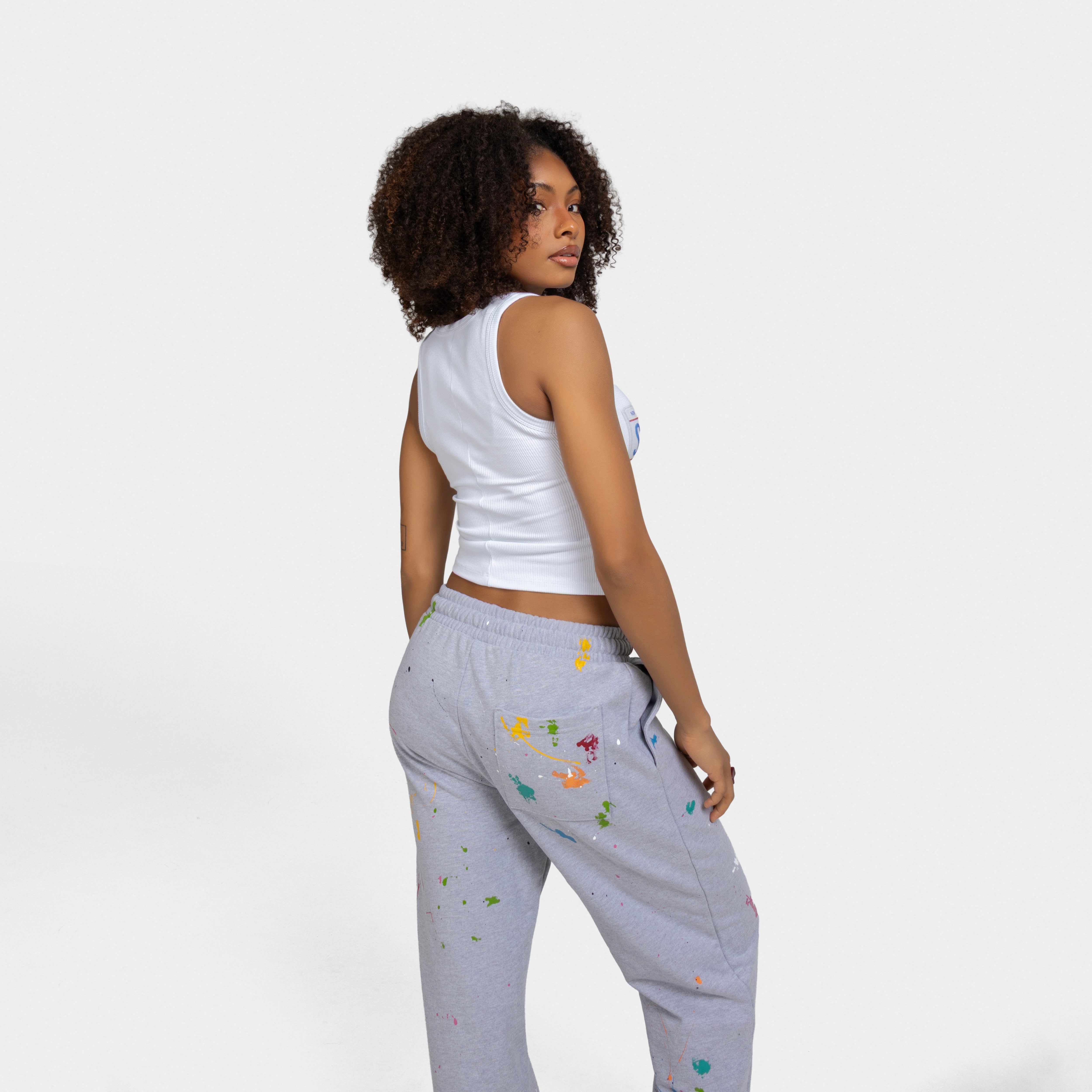 cozy paint splatter