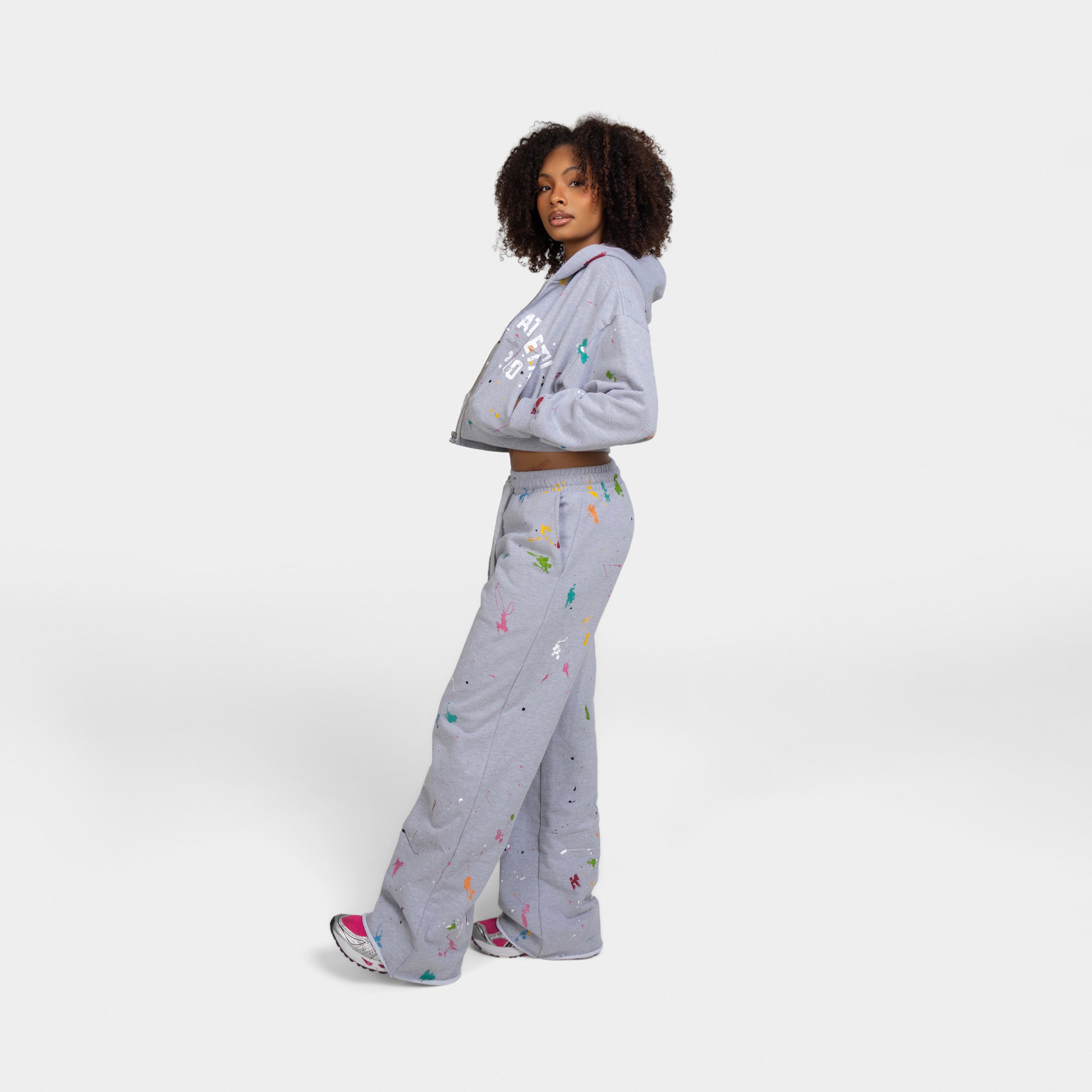 cozy paint splatter