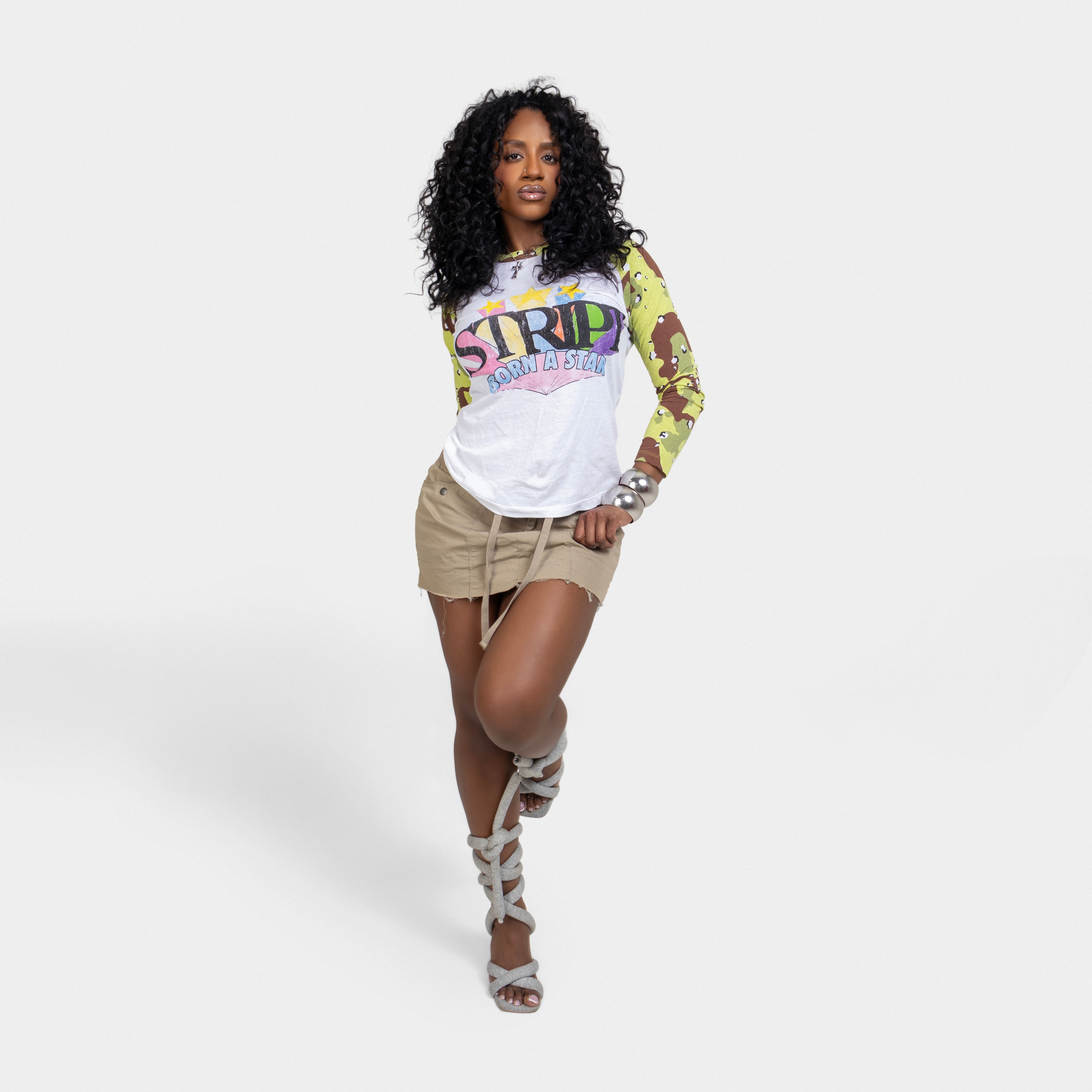 camo raglan