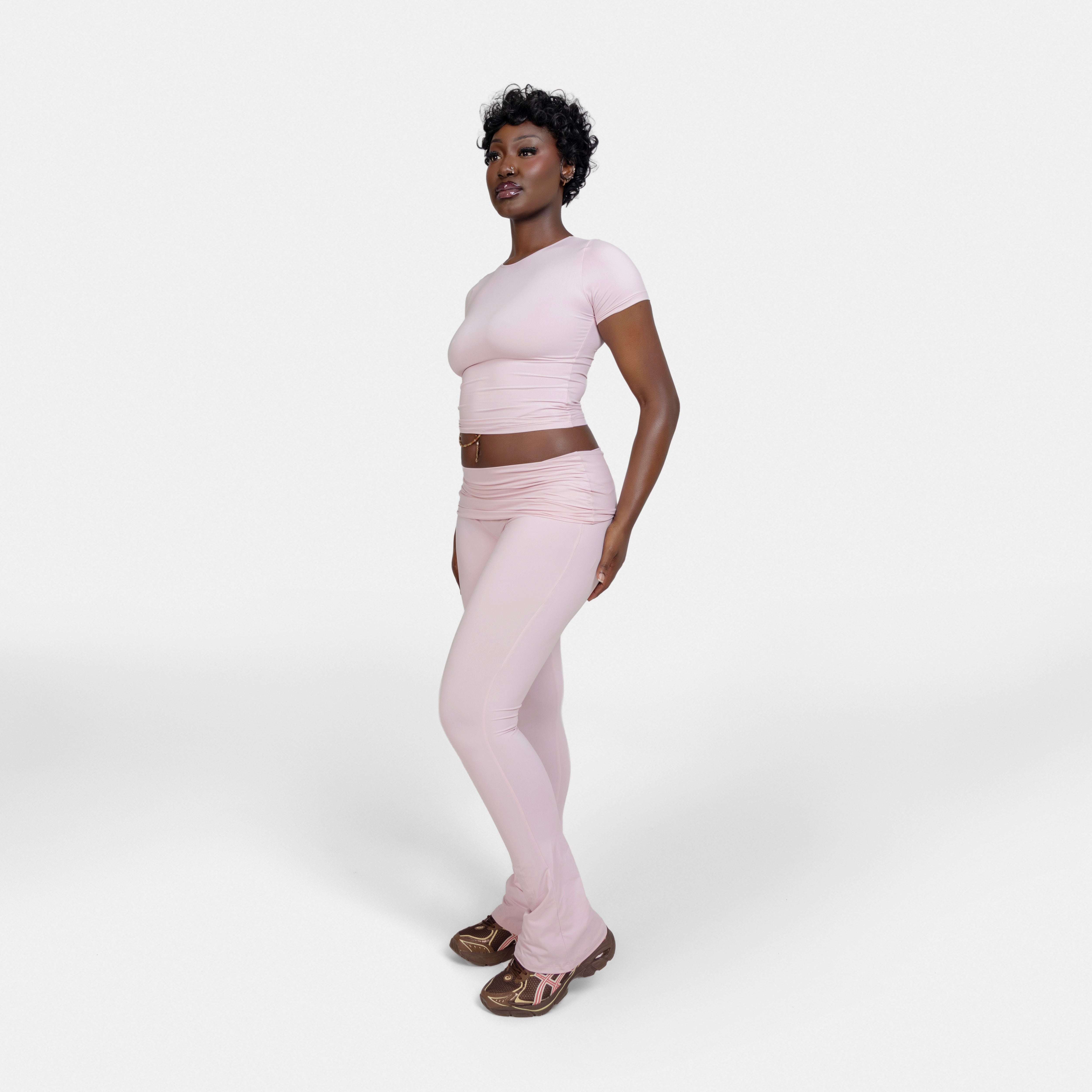 foldover baby pink