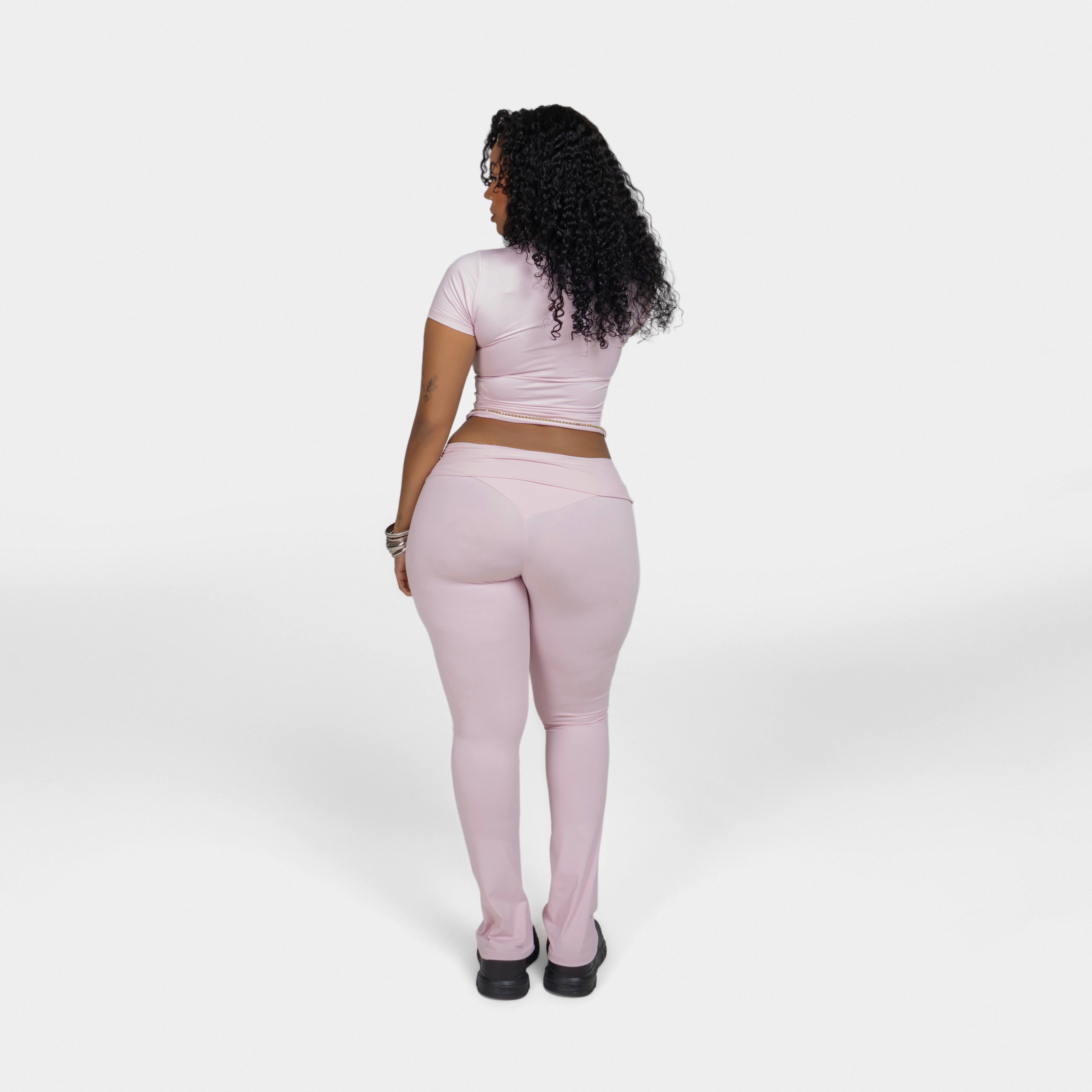foldover baby pink