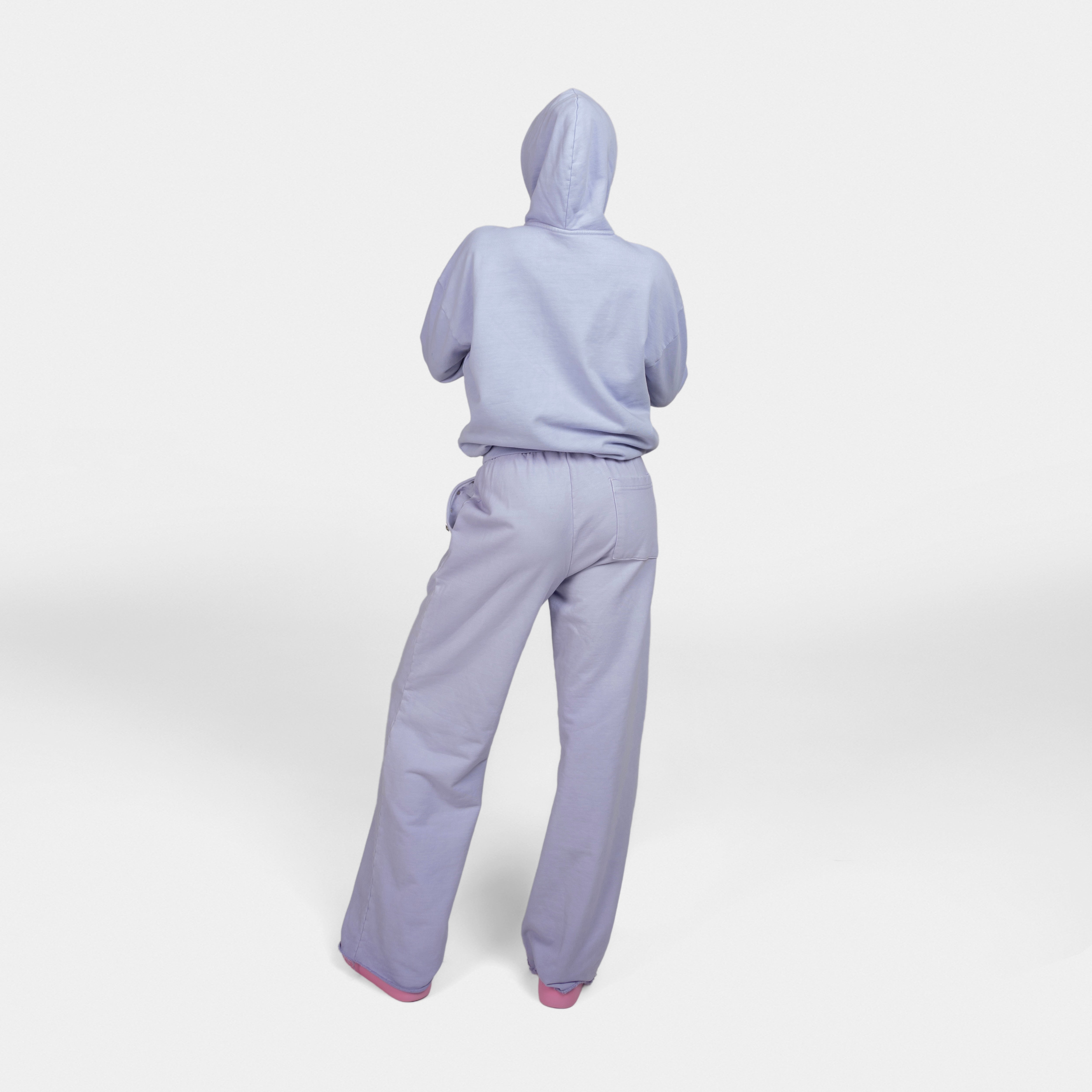 flare sweats lavender