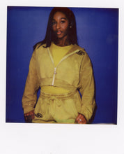 COZY CROP ZIP + FLARE SWEATS BUNDLE KIWI