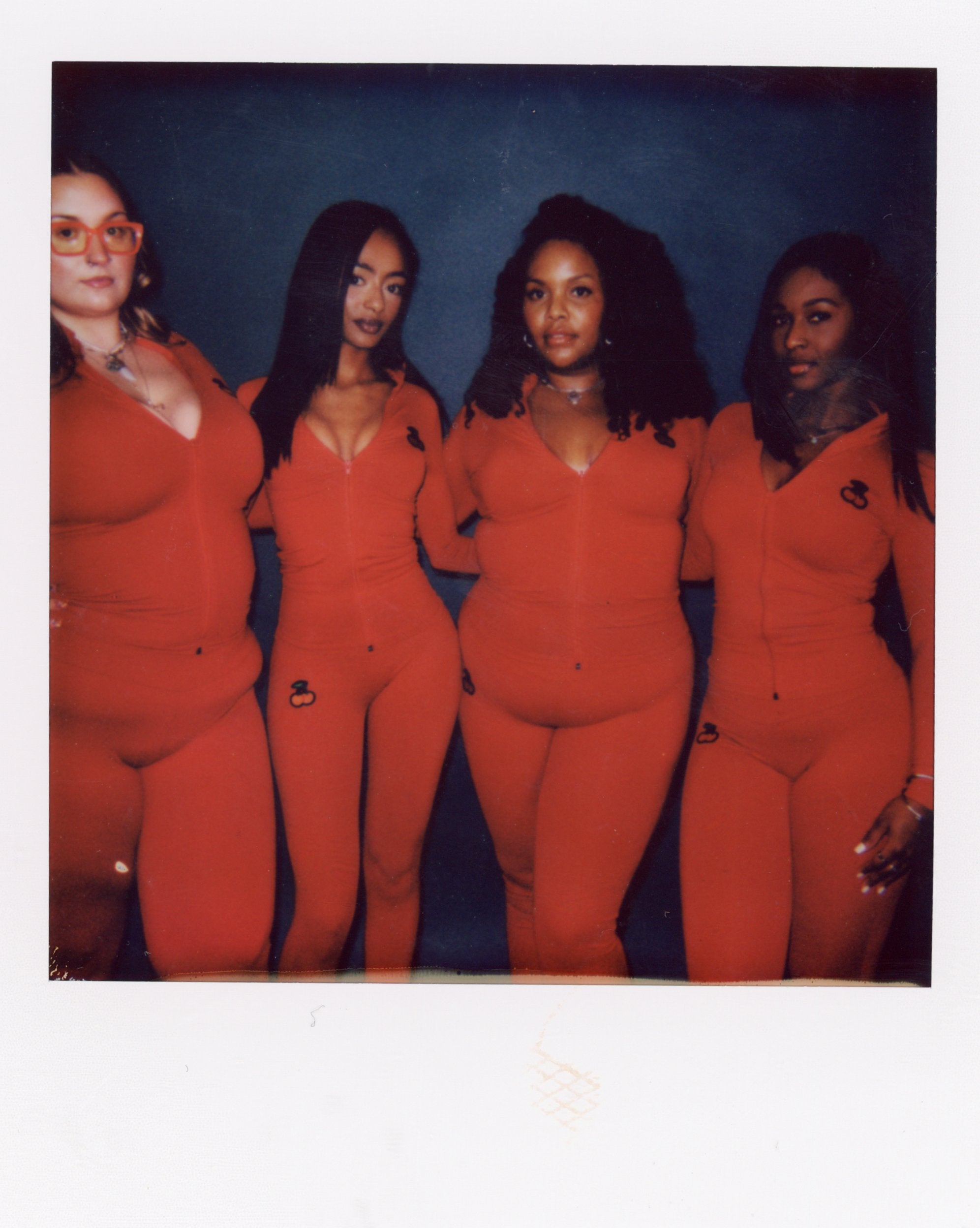 RED CHERRY STACKED LEGGING SET