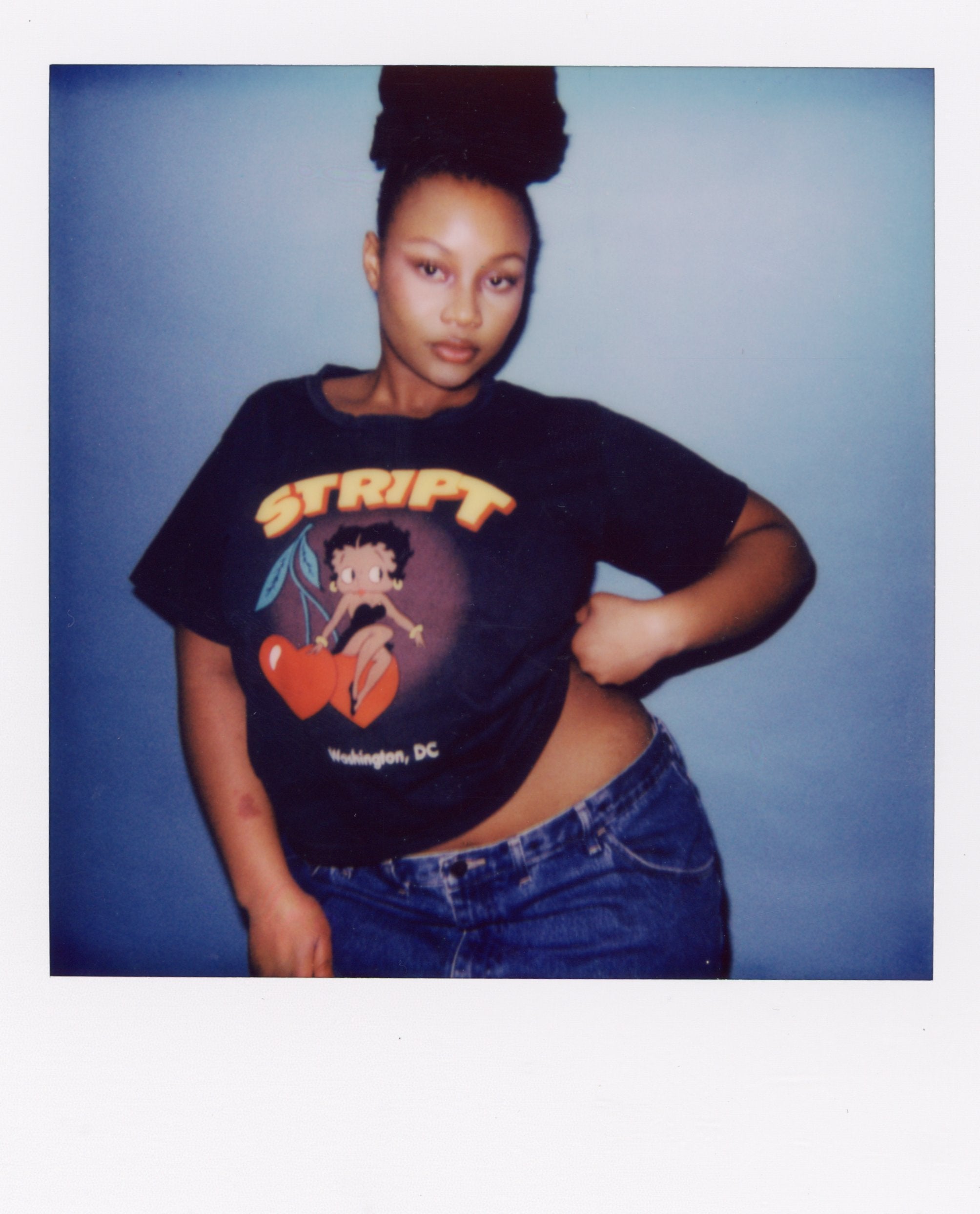 BETTY BOOP VINTAGE TEE – STRIPT