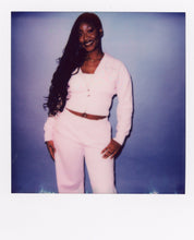 BABY PINK CORSET HOODIE