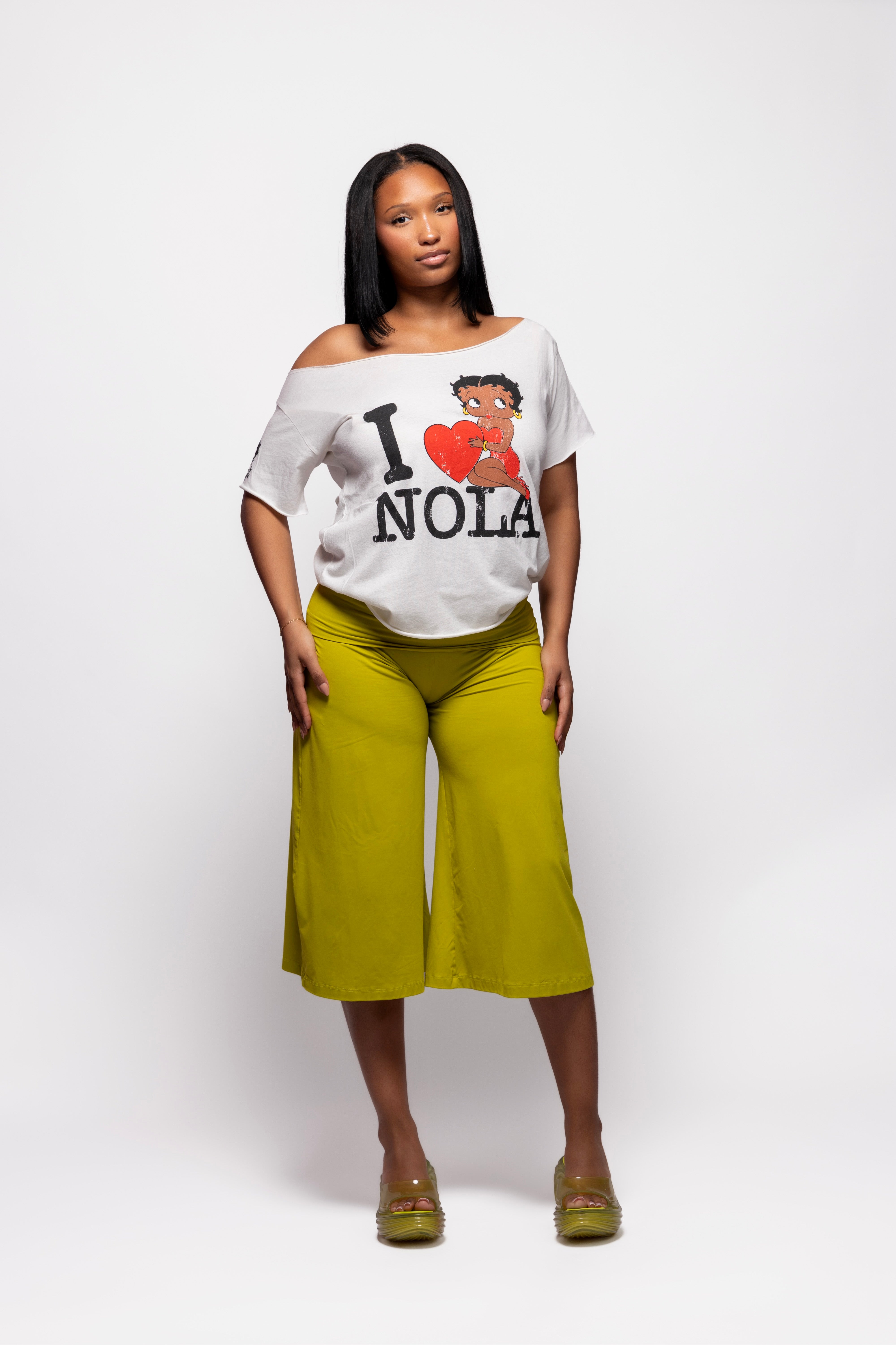 I <3 NOLA ONE SHOULDER TEE-thumbmail-4